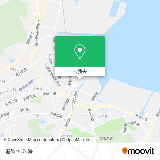 塞迪生地图