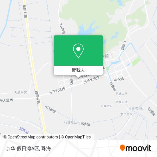 京华·假日湾A区地图