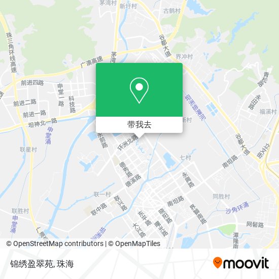 锦绣盈翠苑地图