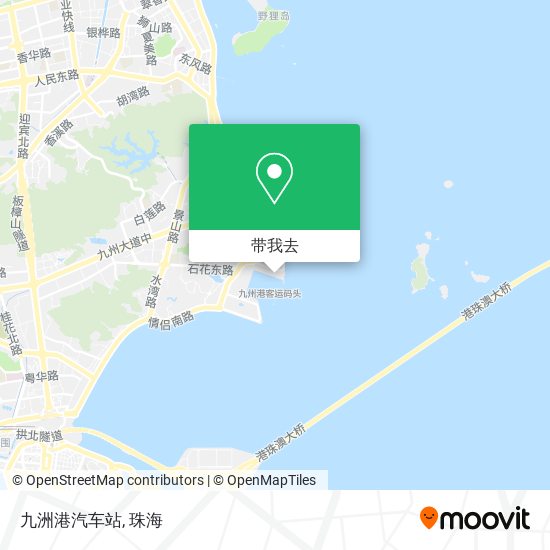 九洲港汽车站地图
