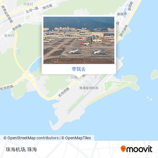 珠海机场地图