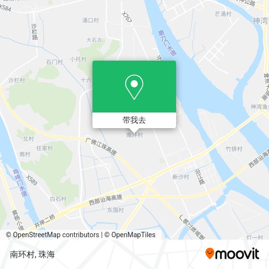 南环村地图
