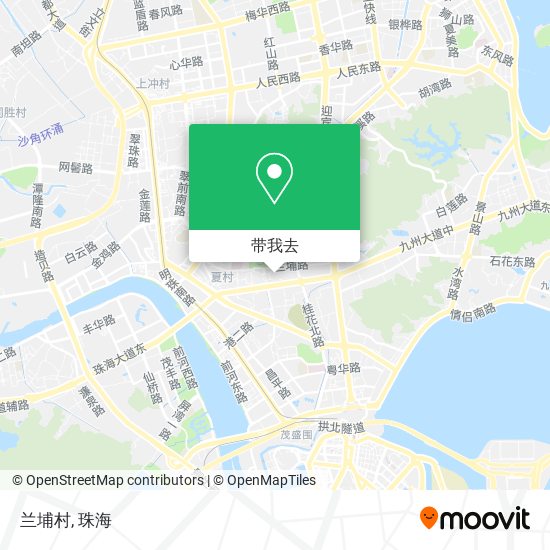 兰埔村地图