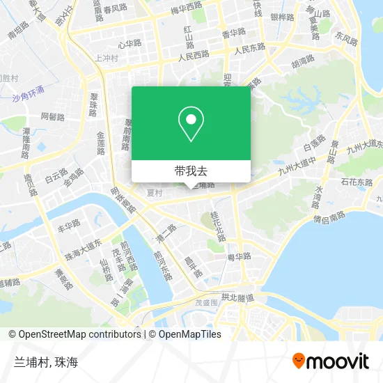 兰埔村地图