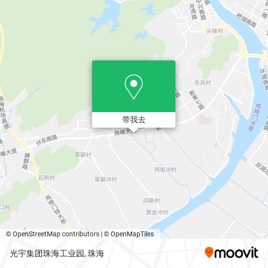 光宇集团珠海工业园地图