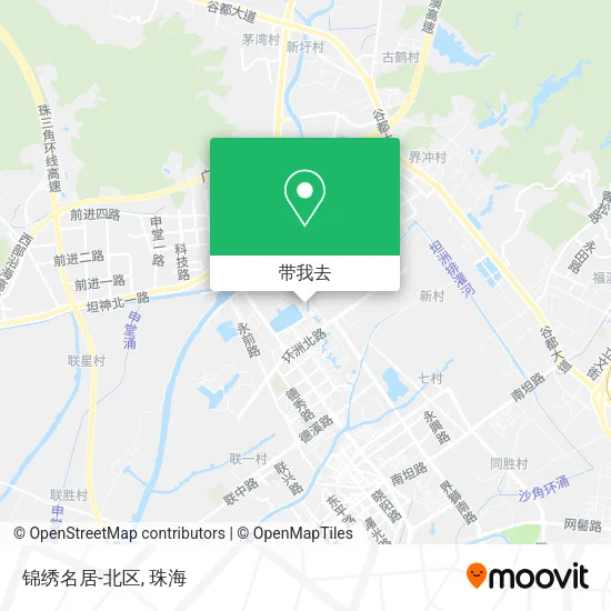 锦绣名居-北区地图