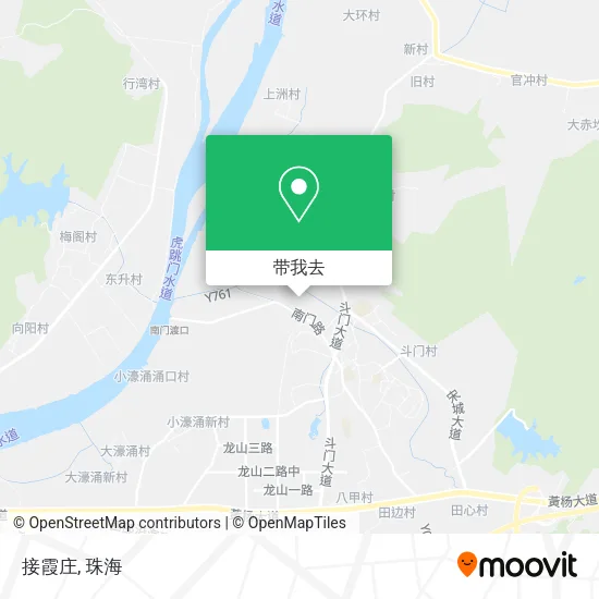 接霞庄地图