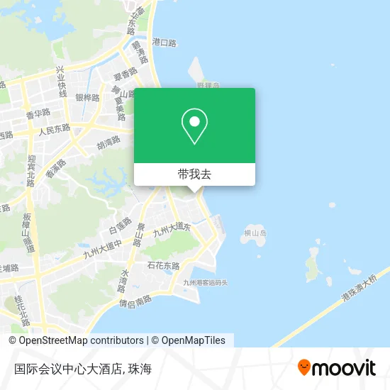 国际会议中心大酒店地图