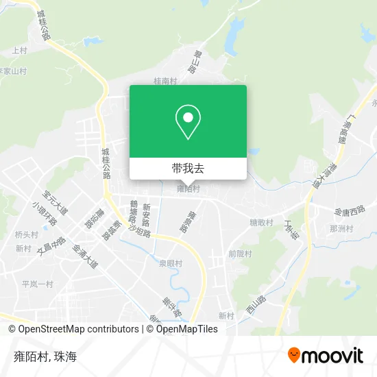 雍陌村地图