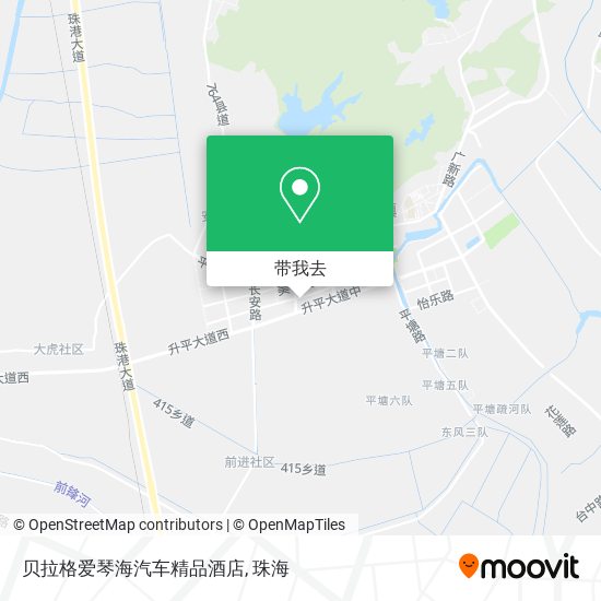 贝拉格爱琴海汽车精品酒店地图