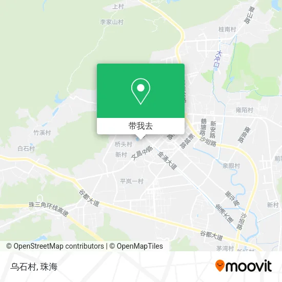 乌石村地图