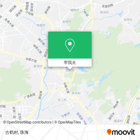 古鹤村地图
