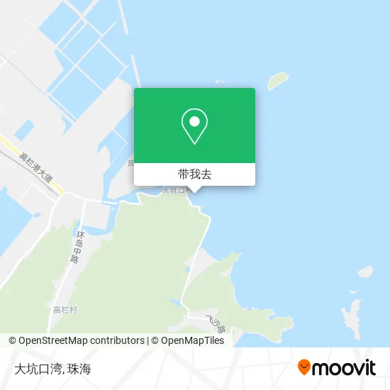 大坑口湾地图