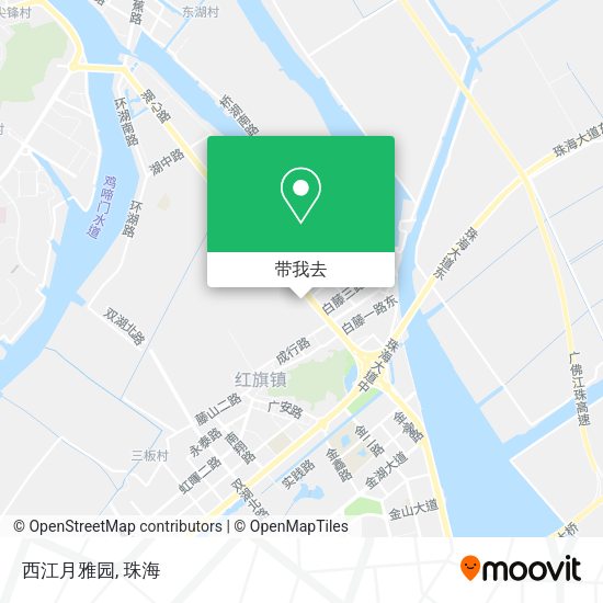 西江月雅园地图