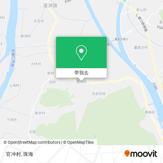 官冲村地图