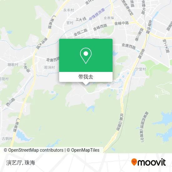 演艺厅地图
