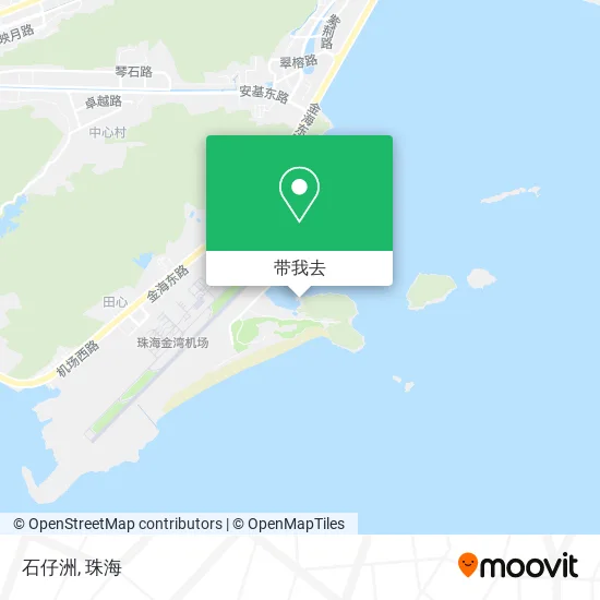 石仔洲地图