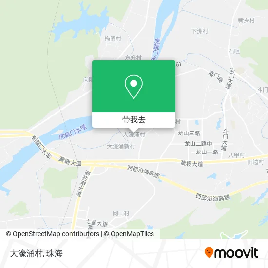 大濠涌村地图