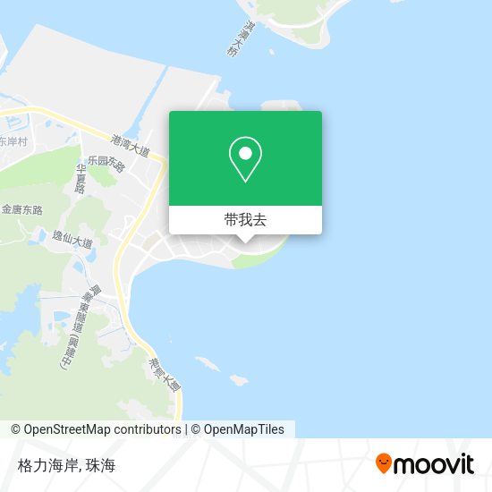 格力海岸地图