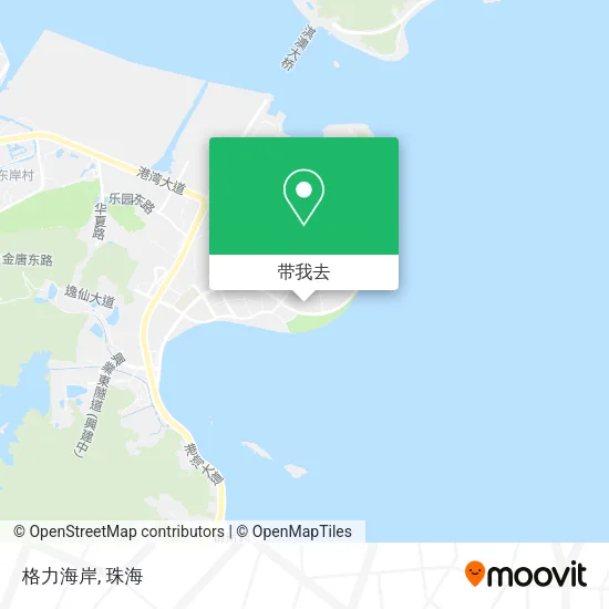 格力海岸地图