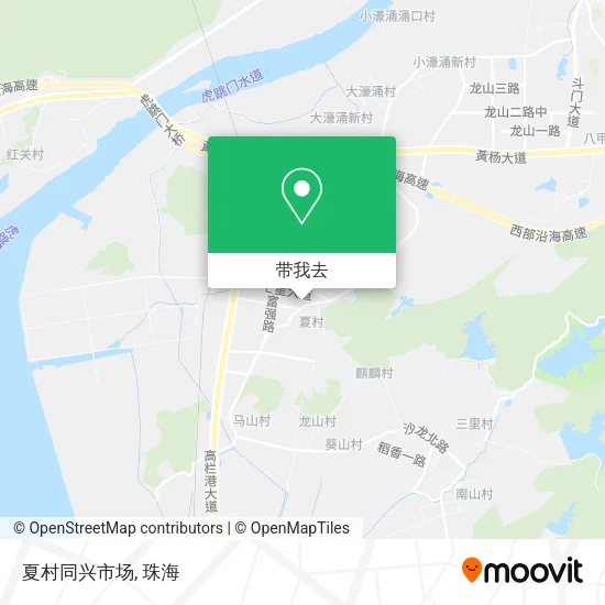 夏村同兴市场地图