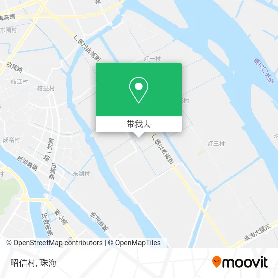 昭信村地图