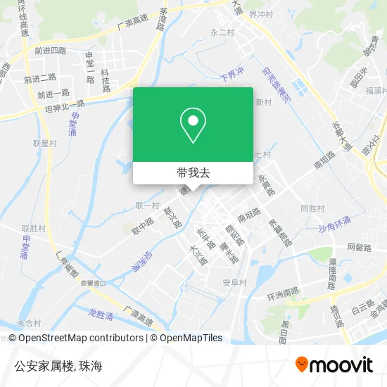 公安家属楼地图