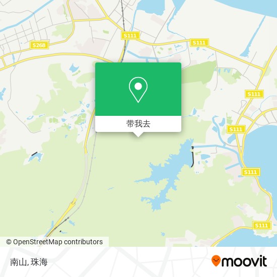 南山地图