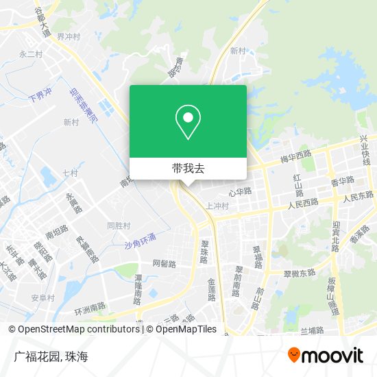 广福花园地图