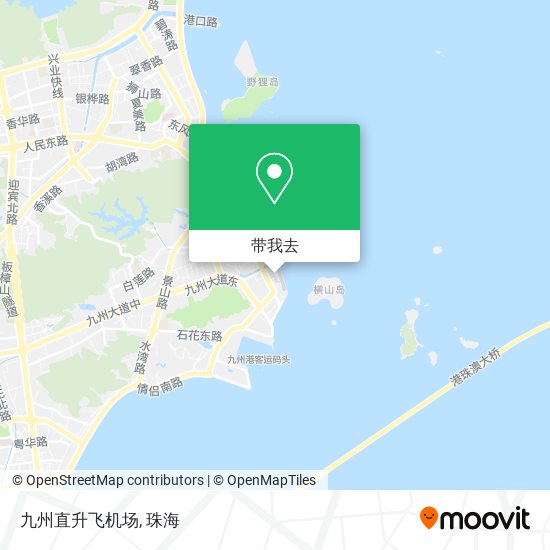 九州直升飞机场地图