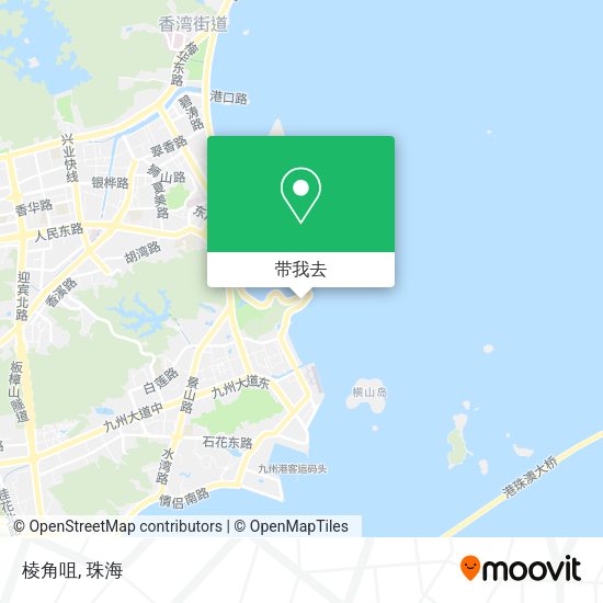 棱角咀地图