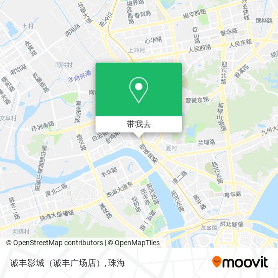 诚丰影城（诚丰广场店）地图