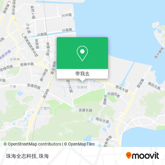 珠海全志科技地图