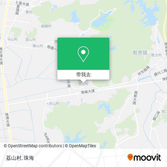 荔山村地图