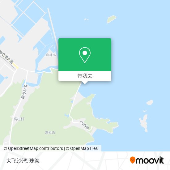 大飞沙湾地图