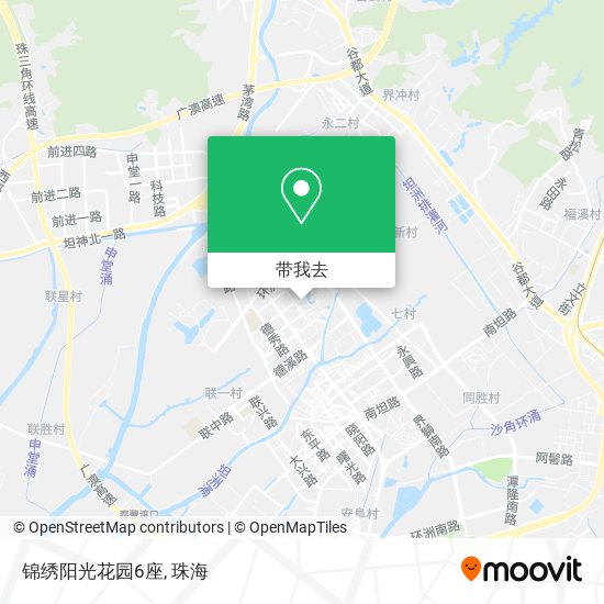 锦绣阳光花园6座地图