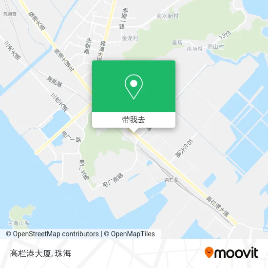 高栏港大厦地图