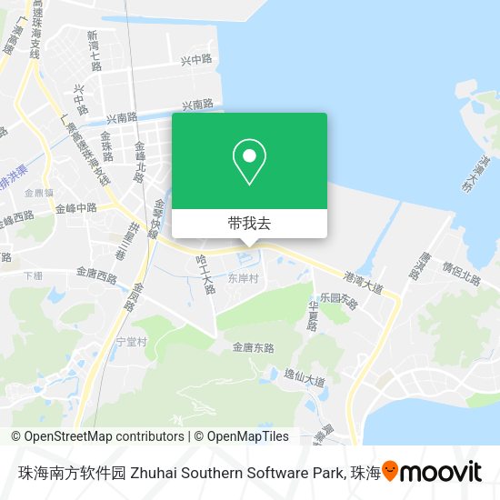 珠海南方软件园 Zhuhai Southern Software Park地图