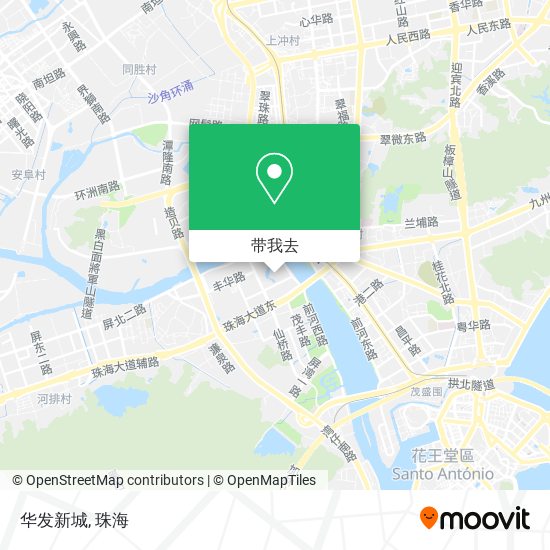 华发新城地图