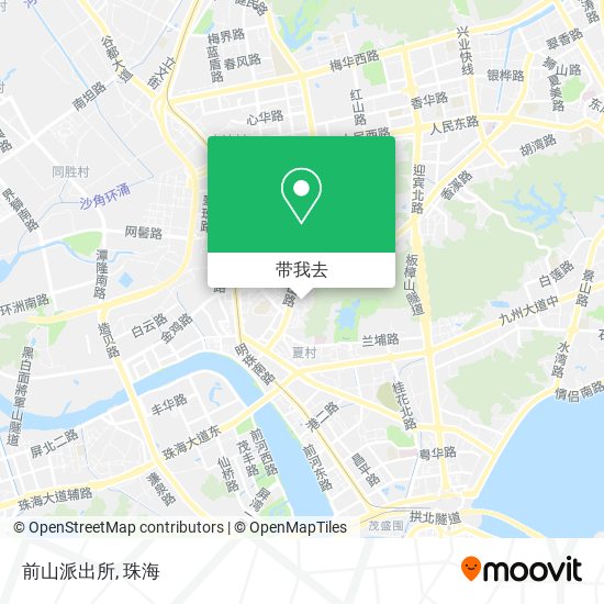 前山派出所地图