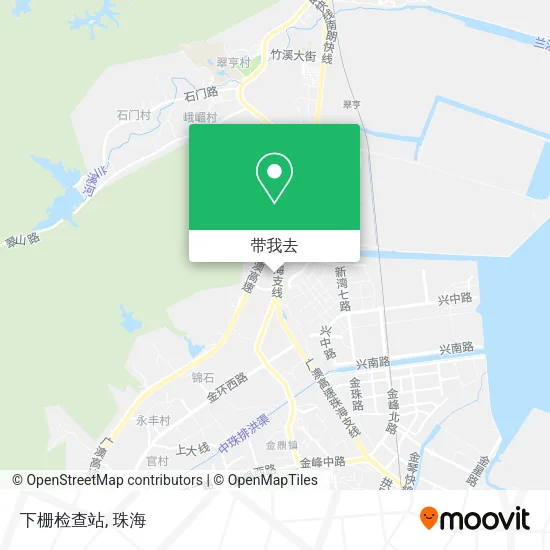 下栅检查站地图