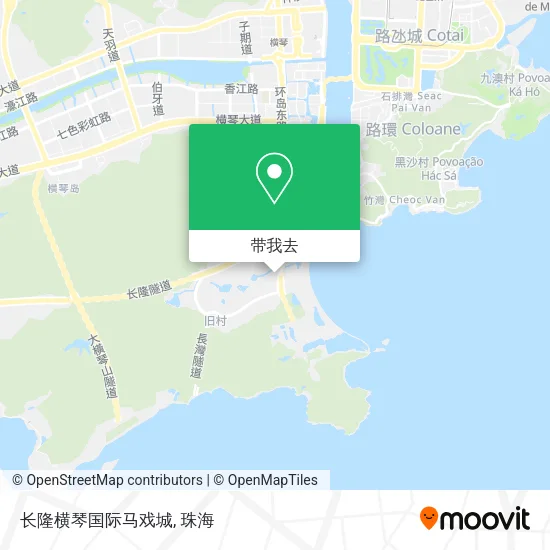 长隆横琴国际马戏城地图