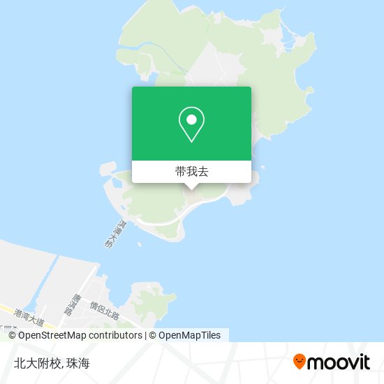 北大附校地图
