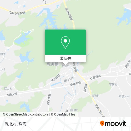 乾北村地图