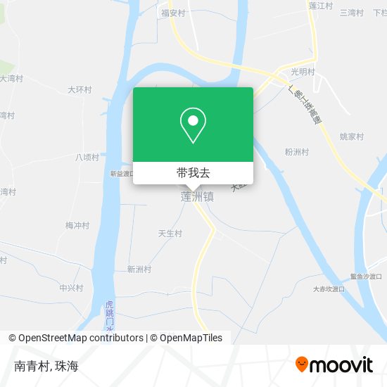 南青村地图