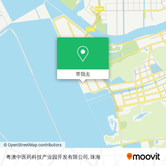 粤澳中医药科技产业园开发有限公司地图