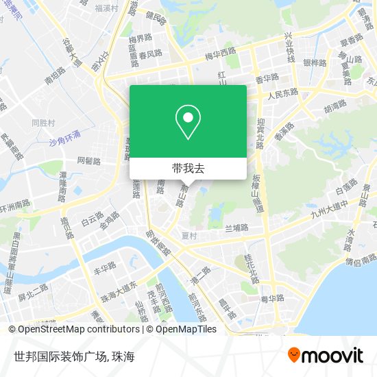 世邦国际装饰广场地图