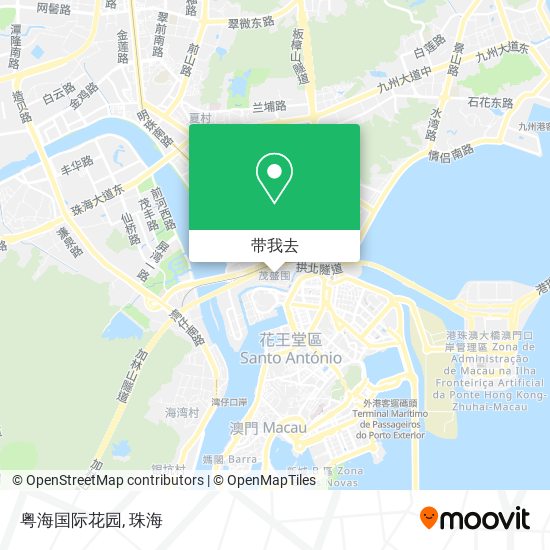 粤海国际花园地图