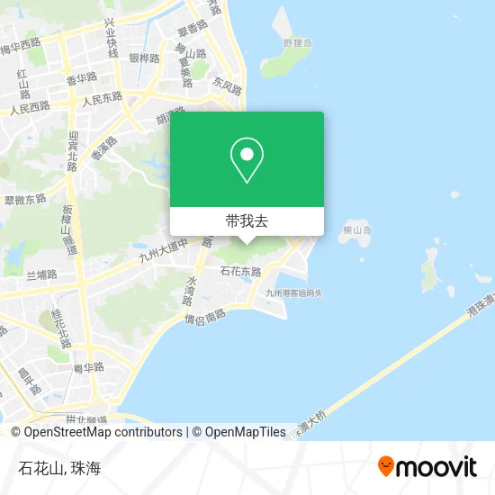 石花山地图