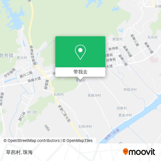 草蓢村地图
